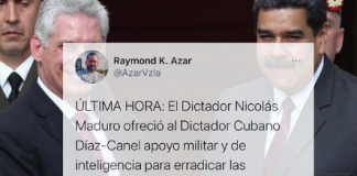 ¡De dictador a dictador! Nicolás Maduro a Díaz-Canel le ofreció apoyo militar y de inteligencia para erradicar protestas en Cuba