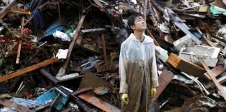 Japón reporta 19 desaparecidos tras un deslizamiento de tierra en la región central del país