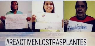 Pacientes renales exigen la reactivación de trasplantes de órganos en Venezuela