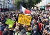 Protestas contra medidas anti-covid de Macron ganan peso en Francia