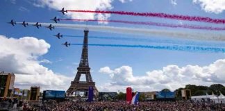 Tokio conectó en directo con París para ceder relevo olímpico