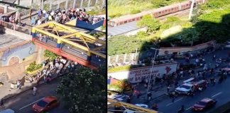 Caos en estación Agua Salud por ingreso de usuario a la vía férrea (+ vídeo)