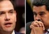 Marco Rubio a Maduro: «Sigue siendo una banda criminal» Marco Rubio y Maduro