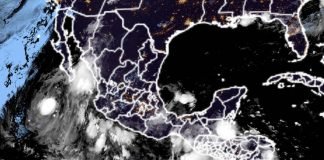 Tormenta Marty se formó en el Océano Pacífico tormenta marti