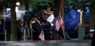 Nueva York recuerda los atentados del 11S 20 años después con un solemne acto