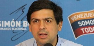 Carlos Ocariz es postulado por la MUD como candidato a la gobernación de Miranda
