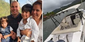 Denuncian desaparición de una familia que navegaba hacia la isla La Tortuga