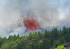 Autoridades se desplegaron ante erupción de volcán en la isla La Palma de España
