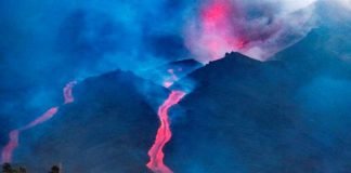 Ruptura de cono del volcán La Palma amenaza nuevas zonas urbanas