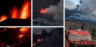 Volcán de La Palma mantiene su fuerza tras 41 días activo