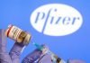 Pfizer dijo que la tercera dosis de su vacuna ofrece una protección del 95,6%