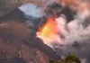 El volcán de La Palma presenta dos nuevas bocas y una intensa actividad