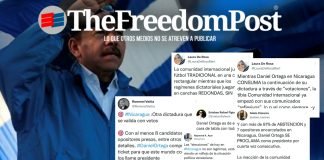 Equipo del The Freedom Post reaccionó al fraude electoral en Nicaragua