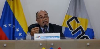 Calzadilla afirma que elección «marcha como estaba previsto» este #21Nov