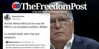 Raymond Kamel Azar a Rafael Poleo: “AD es la cuna del PSUV y un prostíbulo político”