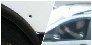 Denuncian que funcionario de la GNB disparó a un autobús por no darle paso