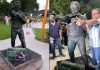 El gobernador chavista Rafael Lacava tiene su propia estatua en un parque de Carabobo