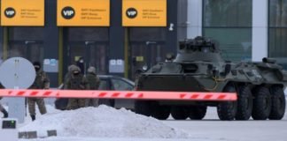 Mueren 13 uniformados durante los disturbios en Kazajistán