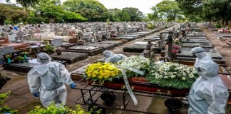 Brasil renueva su récord diario de contagios y supera las 625.000 muertes