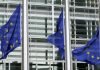 Banderas a media asta en el Parlamento Europeo por la muerte de su presidente