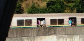 Tren del Metro de Caracas se descarriló entre estaciones de Caricuao y Zoológico