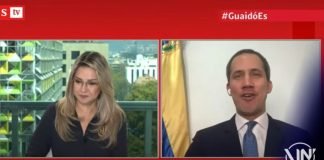 Guaidó quedó en evidencia ante periodista colombiana (+ Video)