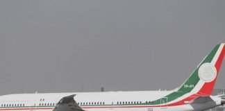 López Obrador entrega avión presidencial a la empresa Olmeca Maya Mexica