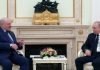 Lukashenko y Putin ven «avances positivos» en las negociaciones con Ucrania