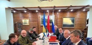 Delegaciones de Rusia y Ucrania inician tercera ronda de conversaciones sobre el conflicto
