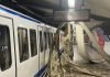 Colapsó el techo del metro de Madrid y lo atribuyen a las lluvias