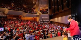 «Si se prende un peo, con Rusia me resteo», gritaron los militantes del PSUV durante congreso