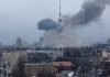 Rusia destruye la torre de televisión de Kiev para interrumpir transmisión