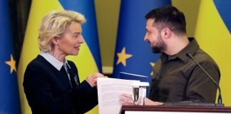 Von der Leyen promete acelerar el ingreso de Ucrania en la UE