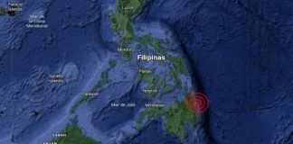 Se registra un terremoto de 6.2 en la isla filipina de Mindanao