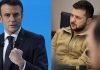 Macron asegura ante Zelenski que reforzará la ayuda militar a Ucrania
