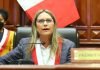 Presidenta del Congreso peruano reitera que Castillo quiere cerrar el Parlamento