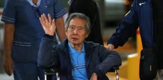 Hospitalizan nuevamente a expresidente peruano Fujimori