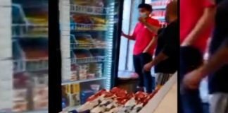 Chileno agrede a dos venezolanos por prohibir entrar con mascota a una tienda