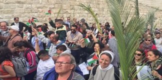 Jerusalén se llena de peregrinos en primer Domingo de Ramos pospandemia