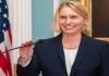 La nueva embajadora de Estados Unidos en Ucrania llega a Kiev