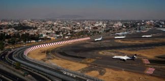 Dos aviones estuvieron a punto de chocar en aeropuerto de México