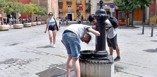 OVER 40 DEGREES IN EUROPE