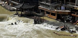 Inundaciones dejan 10 muertos en China