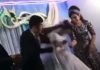 VIDEO: Hombre golpea salvajemente a su esposa en plena boda