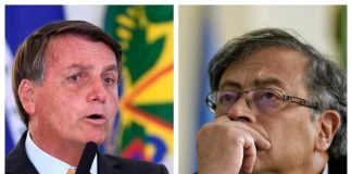 Bolsonaro dice que colombianos dejarán su país tras victoria de Petro