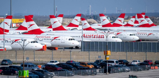 Austria: Betriebsversammlungen: AUA streicht Flüge (German/English)