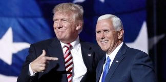 Trump y Pence compiten con mítines en Arizona