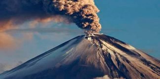 Volcán ecuatoriano Sangay genera 720 explosiones en un día