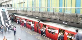 Vendedores ambulantes protagonizaron riña en la estación Miranda del Metro de Caracas