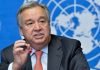 Guterres llegó a Ucrania para reunirse con Zelenski y Erdogan